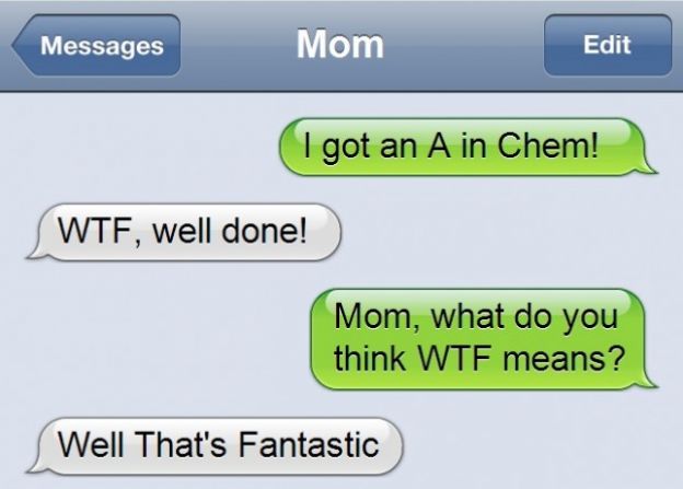 Awkward Texts Between Parents and Kids