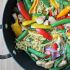 Spicy orange chicken stir fry