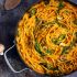 Healthy Pumpkin Pasta with Spinach and Mushrooms