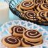 Chocolate pinwheel cookies