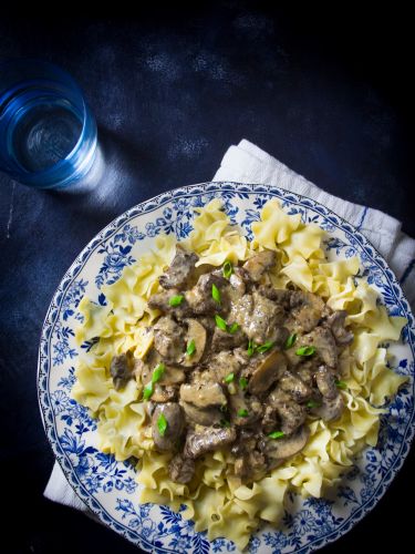 Beef Stroganoff