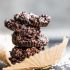 Chocolate Tahini No Bake Cookies