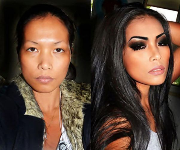 Contouring: before and after