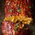 The Trendy Mom - Cheddar-Stuffed Sweet Potato BBQ Turkey Meatloaf