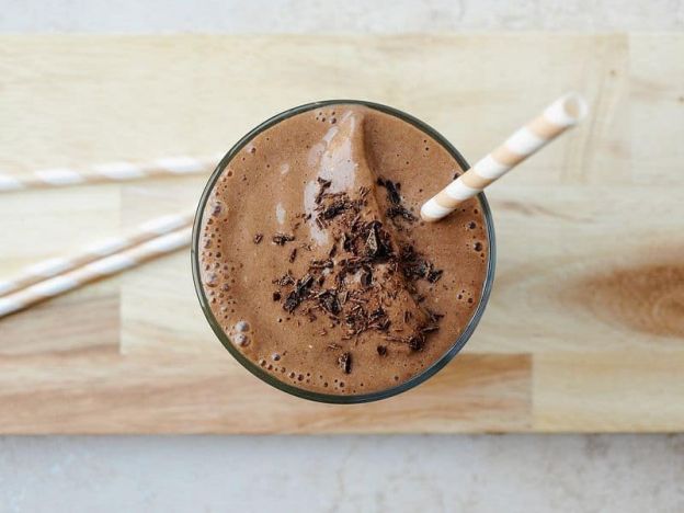 Vegan Chocolate Banana Milkshake