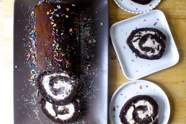 Ice Cream Cake Roll