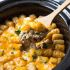 Bacon Cheeseburger Crock Pot Tater Tot Casserole