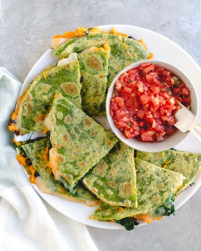 Loaded Veggie Quesadilla
