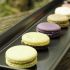 Jelly-filled macarons
