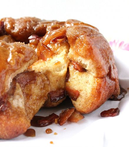 Bourbon, Bacon, and Brown Sugar Monkey Bread