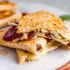 Thanksgiving Leftovers Quesadilla