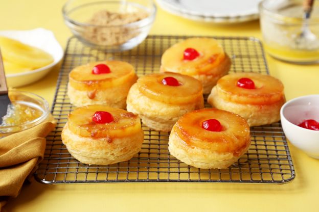 Pineapple Upside Down Scones