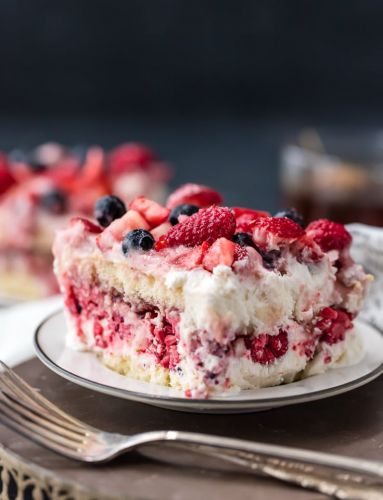 Triple Berry Tiramisu