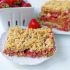 Strawberry Oat Crumble Bars
