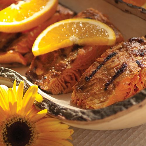 Moroccan Grilled Salmon