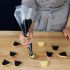 Decorate with the black icing