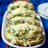Fast Cheesy Chicken ANd Broccoli Twice Baked Potatoes