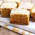 Soft pumpkin squares
