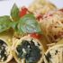 Spinach and ricotta canneloni