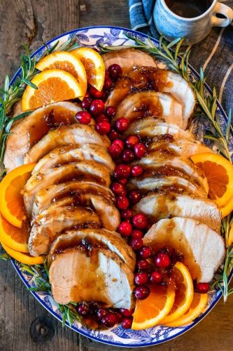 Orange Cranberry Pork Loin Roast