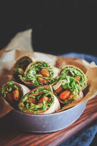 5-Ingredient Fish Stick Wraps