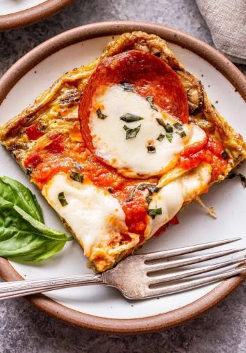 Sheet Pan Pizza Frittata