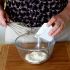 Add the heavy cream to the cream cheese