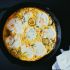 Zucchini and Fennel Frittata with Mozzarella