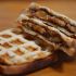 Banana Nutella waffles