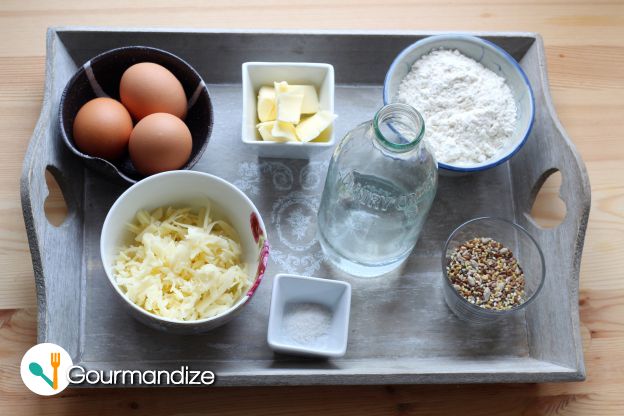 Ingredients to make roughly 20 breadsticks