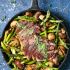 One-Pan Steak and Veggies with Garlic Herb Butter