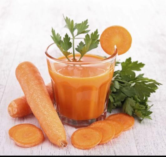 Carrot and ginger juice