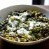 Burrata with Lentils and Basil Vinaigrette