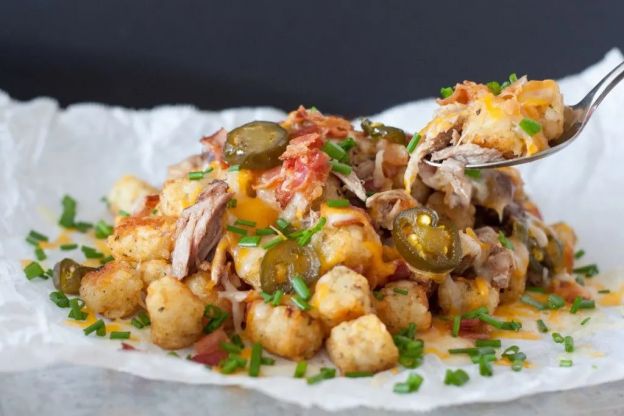 Ultimate Barbecue Tater Tot Nachos