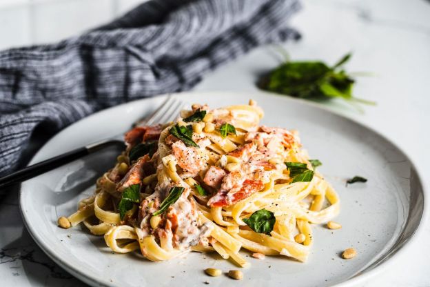 Smoked Salmon Pasta