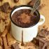Have homemade hot chocolate for breakfast