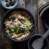 One Pot Miso Chicken Rice and Morels
