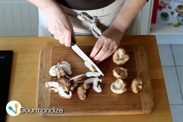 Slice the Mushrooms