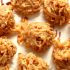 Pumpkin spice coconut macaroon cookies