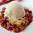 Slow cooker cherry dump cake