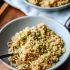 Rustic herbed brown rice