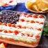 Lightened up 7 layer dip