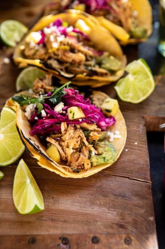 Slow Cooker Chipotle Orange Street Tacos