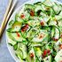 Spicy Asian-style cucumber salad