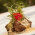 Steak with mushroom and Champagne sauce