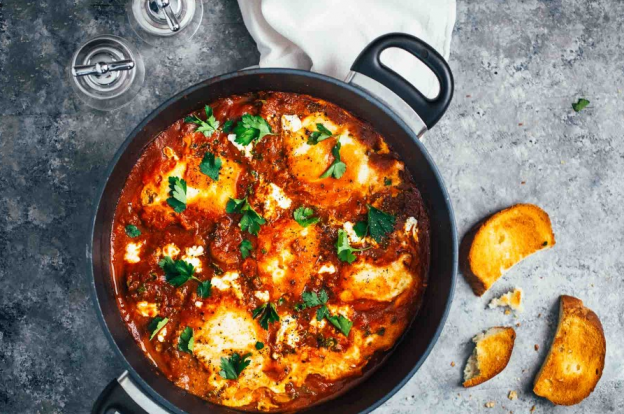 One-Pot Spicy Eggs and Potatoes