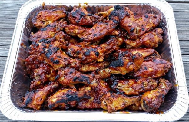 3 ingredient Crockpot BBQ chicken wings