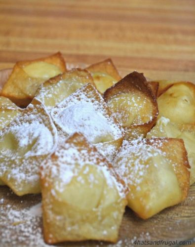Pineapple Cream Cheese Wontons