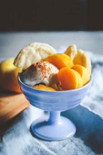 Easy Dessert with Pie Peaches