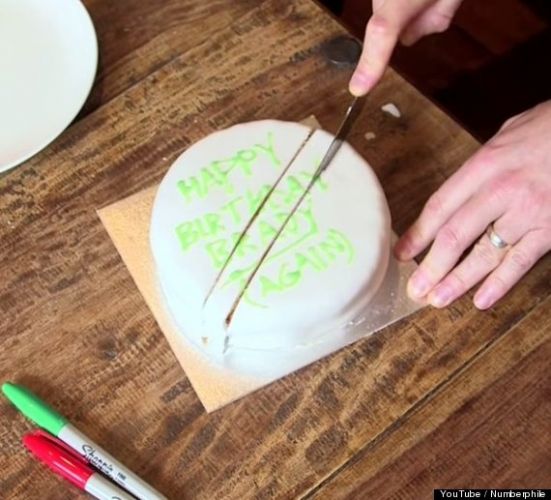 This is the best way to cut a cake